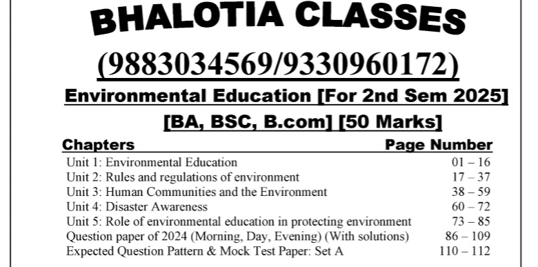 Bhalotia Classes